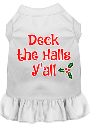 Deck the Halls Y'all Dress in Many Colors
