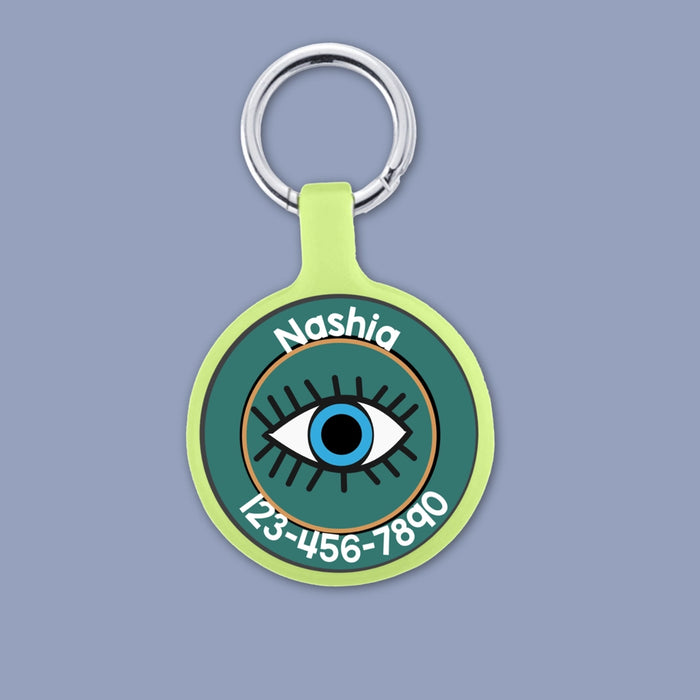 Evil Eye Protection Id Tag