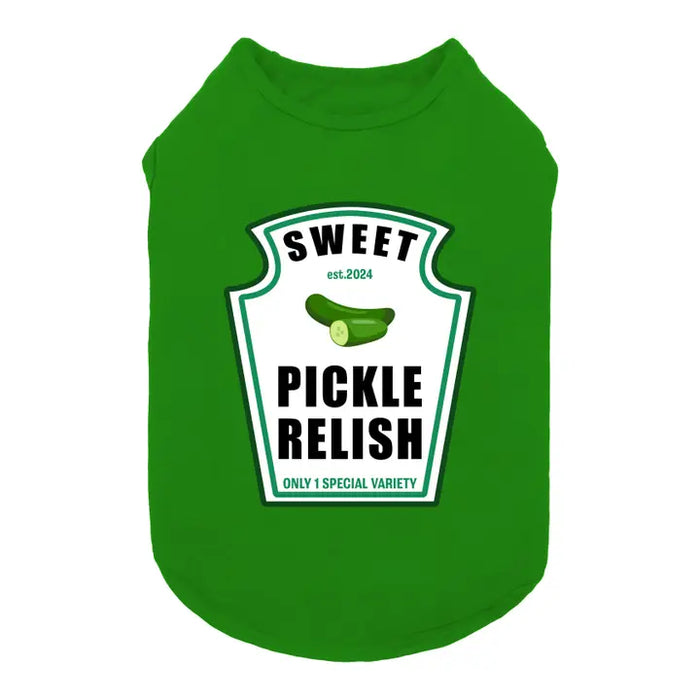 Pickle Relish Dog Shirt