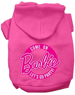 Let's Go Party Screen Print Hoodie in Many Colors
