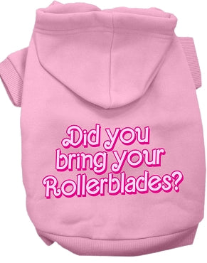 Did You Bring Your Rollerblades? Screen Print Hoodie in Many Colors