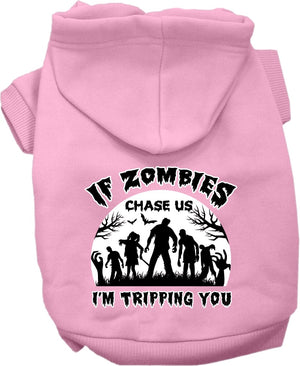 If Zombies Chase Us Screen Print Hoodie in Many Colors