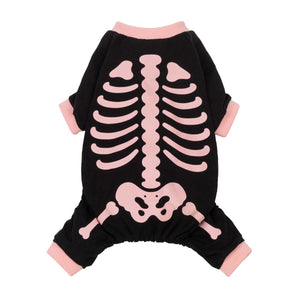 Skeleton Dog Halloween Costume Pajamas
