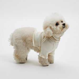 Luxury Inspired Chewy V Dog Bandana Black/White