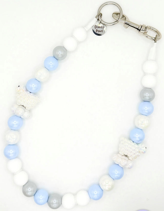 Counting Sheep Beaded Collar