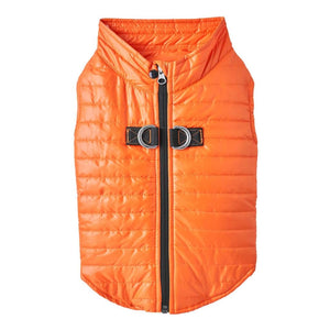 Puffer Vest in Orange