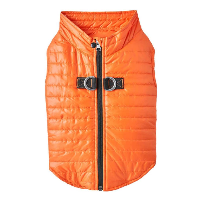 Puffer Vest in Orange