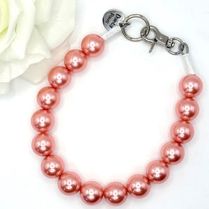 Classic Shine Beaded Collar in Rose Gold