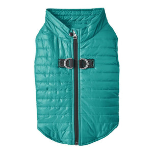 Puffer Vest in Turquoise