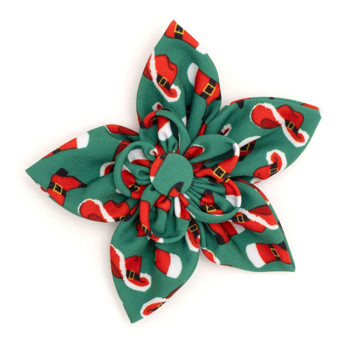 Cowboy Christmas Flower Collar Slider