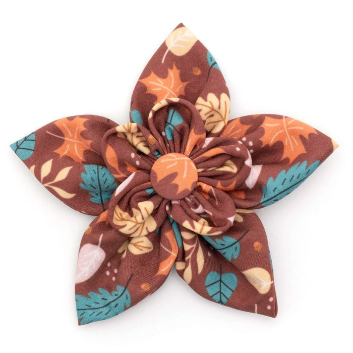 Falling Leaves Flower Collar Slider