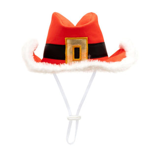 Cowboy Christmas Hat