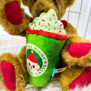 Bark Up All Night Latte Dog Toy