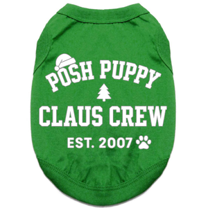 Claus Crew Tee with Matching Human Shirt