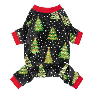Christmas Tree Dog Pajamas