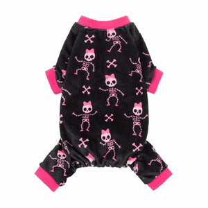 Halloween Dancing Skeleton Dog Pajamas