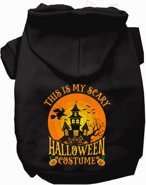 Scary Halloween Costume Pet Hoodie