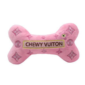 Chewy Vuiton Pink Blossom Bone