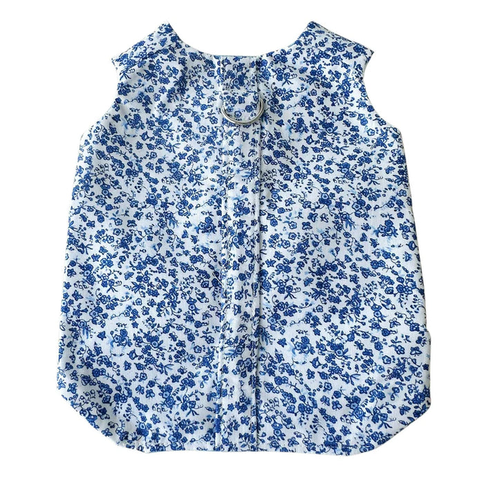 Blue Floral Toile Harness