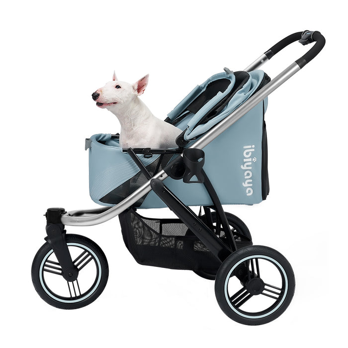 The Beast Pet Jogging Stroller in Flash Gray