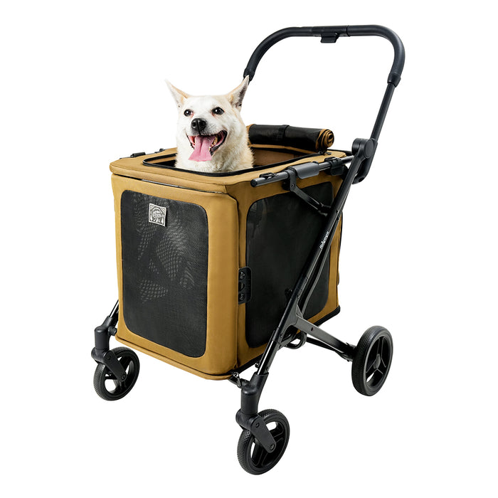 BigBuddy Stroller and Crate Combo in Camel