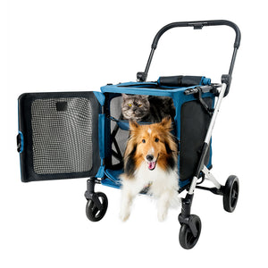 BigBuddy Stroller and Crate Combo in Crystal Teal