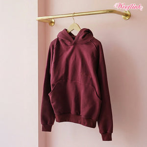 Wooflink Sweatshirt Hoodie for Mom in Chocolate