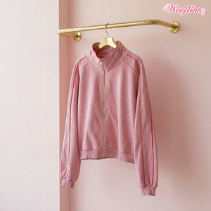 Wooflink Lollipop Zip Up Sweatshirt for Mom