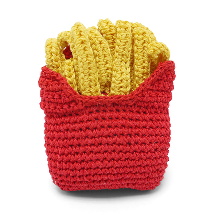 French Fries Crochet Toy