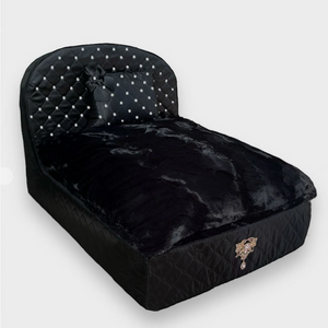 Glamour Baby Dog Bed in Caviar