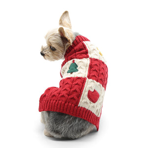 Holiday Appliques Sweater