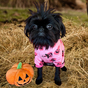 Pink Pumpkin Dog Pajamas