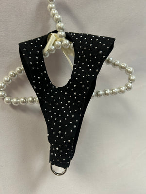 Susan Lanci Silver Stardust Collection Step In Black