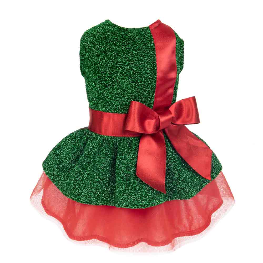 dog christmas dress nearby Dog Winter Luxury Dress Christmas Coat