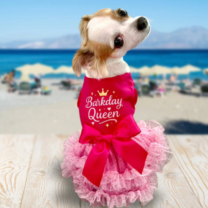 princess dog dress Anit Pink Costume Your furry little princess can come along for the ride on Halloween with our Big Dogs Princess Costume Pet Barkday Queen Tiered Dog Tutu