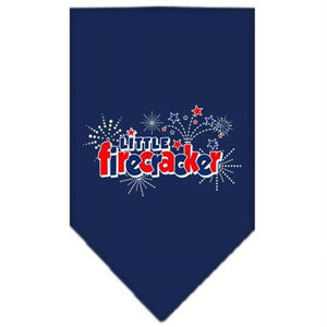 Little Firecracker Bandana in Navy