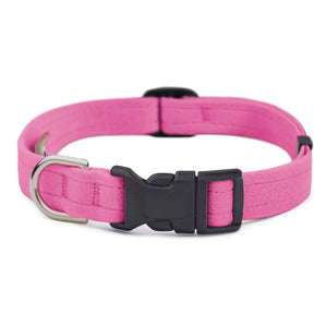 Susan Lanci Quick Release Dog Collar in Pink Sapphire