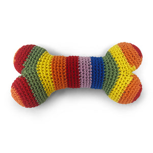 Rainbow Bone Crochet Toy