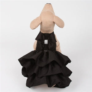 Susan Lanci Madison Dress- Black - Posh Puppy Boutique