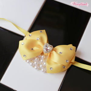 Wooflink Shine Like A Diamond Necklace in Yellow