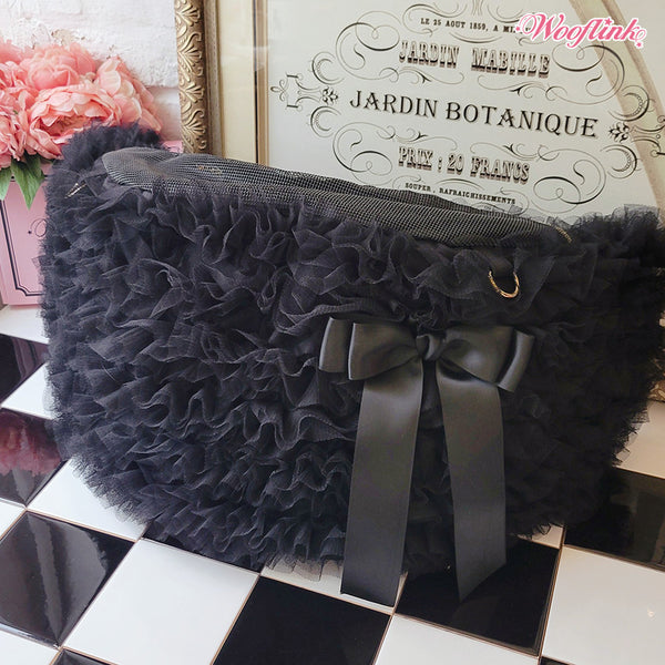 【Wooflink】HUG ME BAG ♥ TULLE Wooflink Hug Me Bag Tulle in Black – Posh Puppy Boutique
