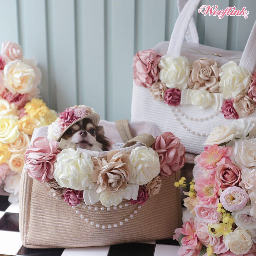 Wooflink Vacation Dream Bag in Beige – Posh Puppy Boutique