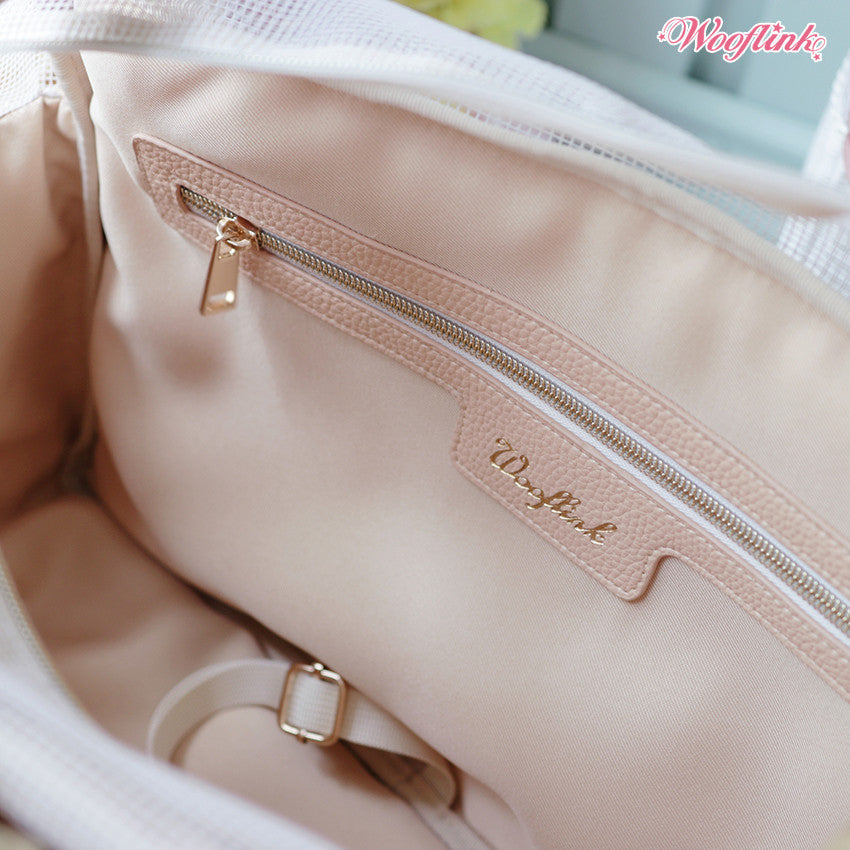 Wooflink Vacation Dream Bag in Beige – Posh Puppy Boutique