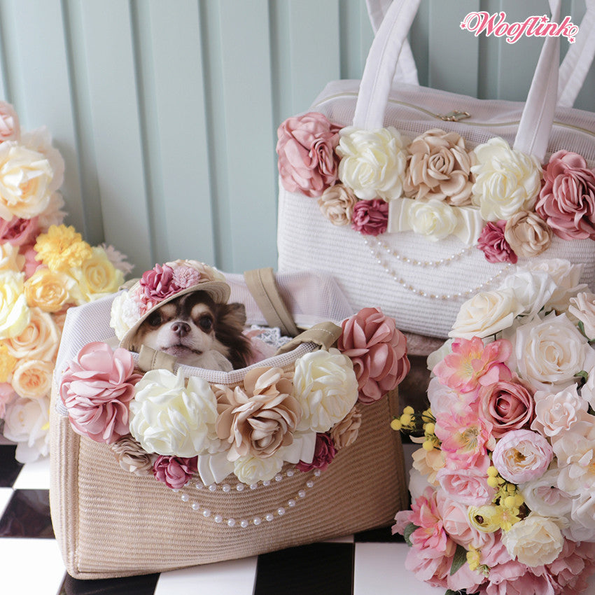 Wooflink Vacation Dream Bag in Beige – Posh Puppy Boutique