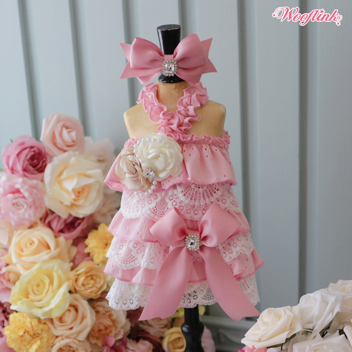 Wooflink Sunkissed Dress in Pink