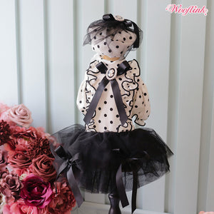 Wooflink Audrey Dress in Black