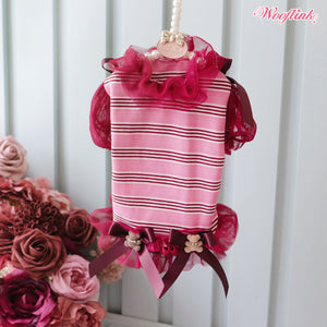 Wooflink Fall in Love Blouse in Strawberry