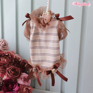 Wooflink Fall in Love Blouse in Chocolate