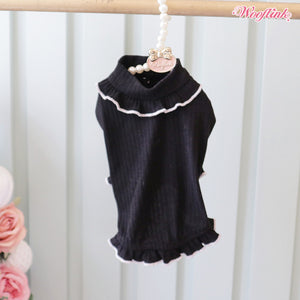 Wooflink Eve Top in Black