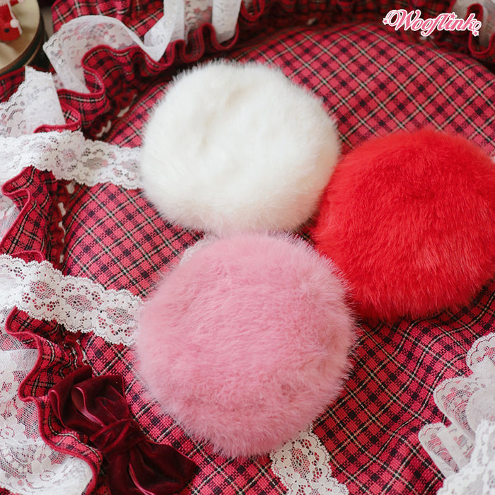 Wooflink Luxe Fur Beret in 3 Colors